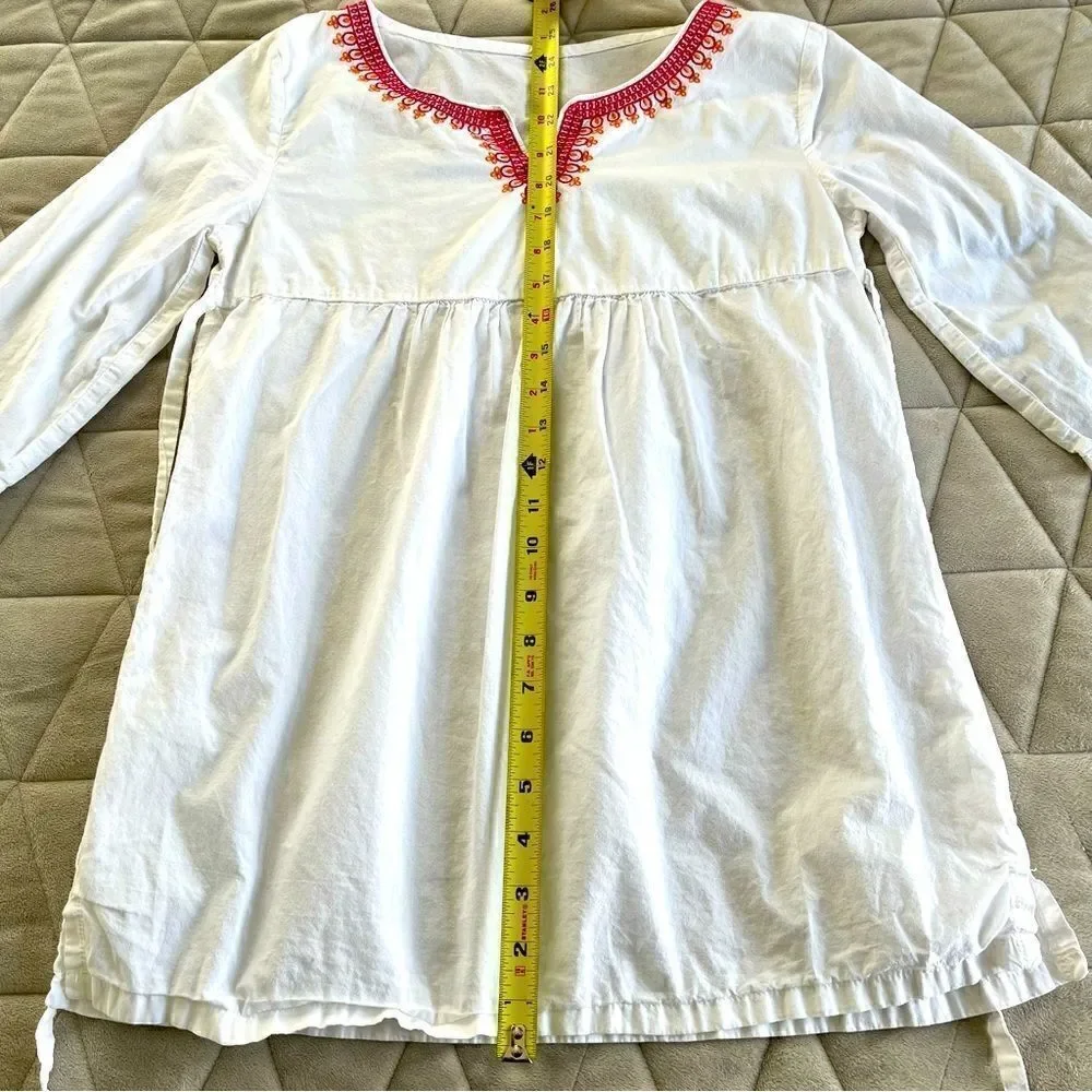 Calypso St. Barth for Target Girls Embroidered Collar Swim Coverup Top / Dress